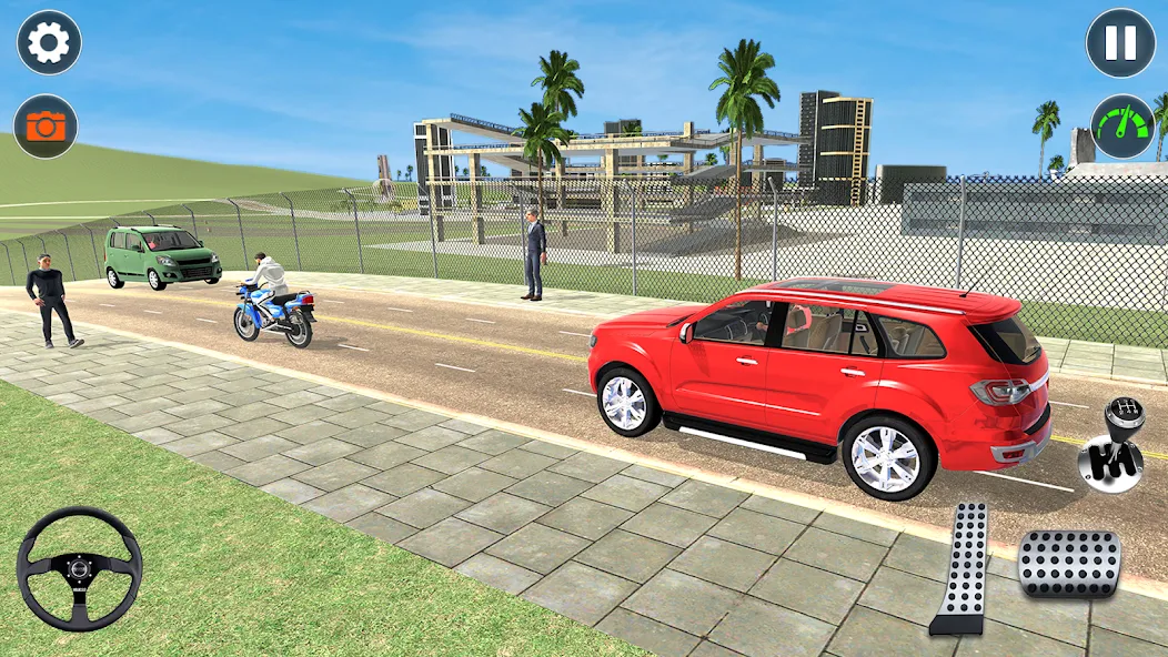 Indian Car Simulator: Car Game (Индийский автомобильный симулятор)  [МОД Бесконечные деньги] Screenshot 2