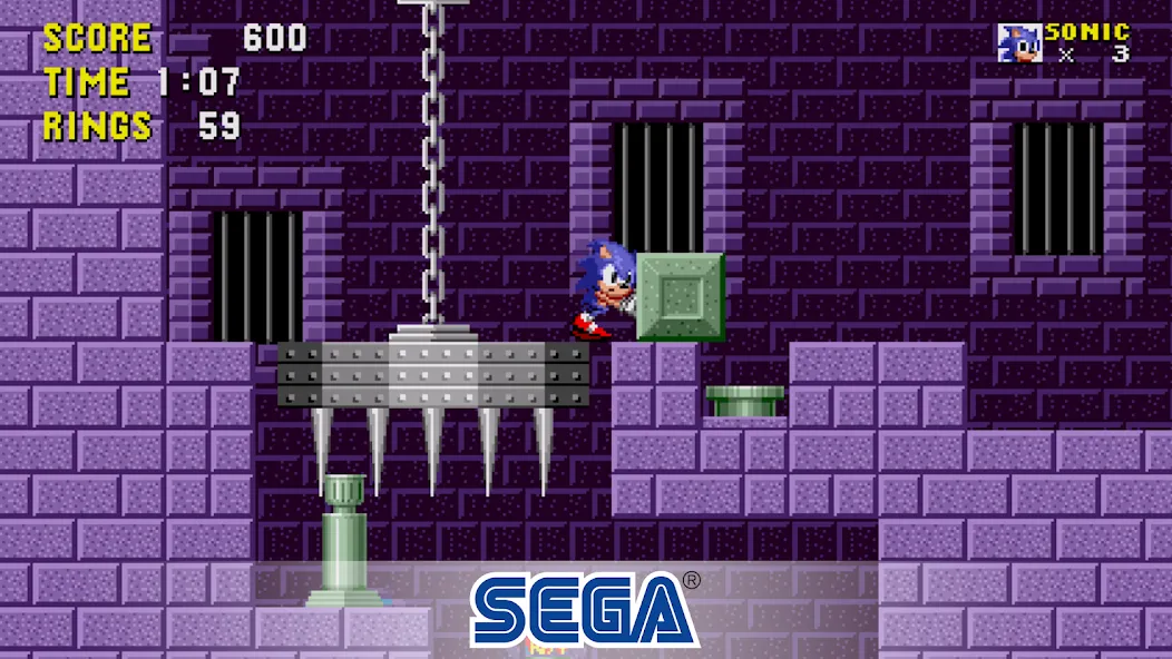 Sonic the Hedgehog™ Classic (Соник Зе Хеджхог Классик)  [МОД Unlocked] Screenshot 2