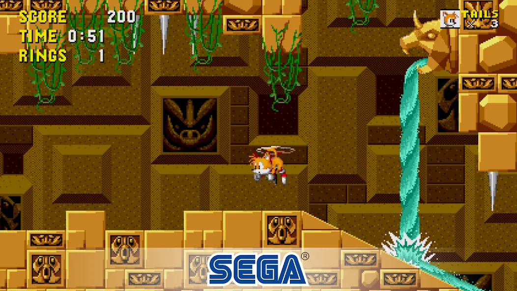 Sonic the Hedgehog™ Classic (Соник Зе Хеджхог Классик)  [МОД Unlocked] Screenshot 3