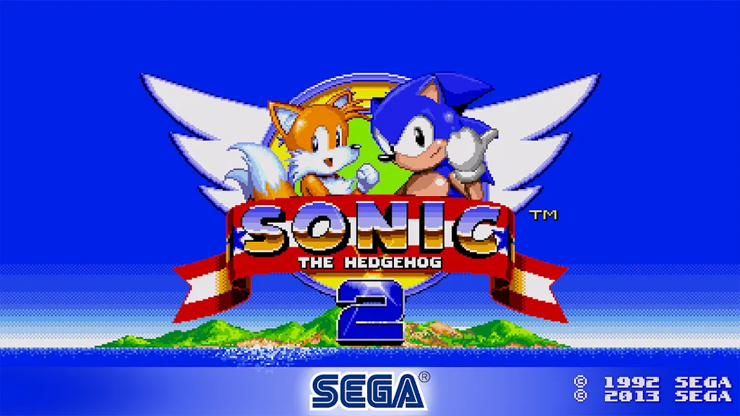 Sonic The Hedgehog 2 Classic (Соник Зе Хеджхог 2 Классик)  [МОД Unlocked] Screenshot 1