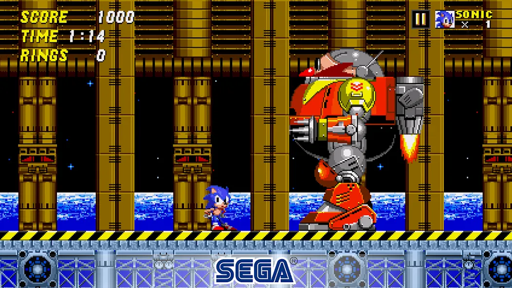 Sonic The Hedgehog 2 Classic (Соник Зе Хеджхог 2 Классик)  [МОД Unlocked] Screenshot 2