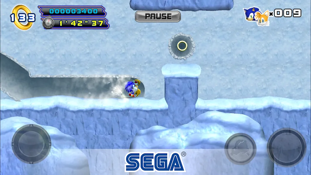 Sonic The Hedgehog 4 Ep. II  [МОД Бесконечные монеты] Screenshot 3