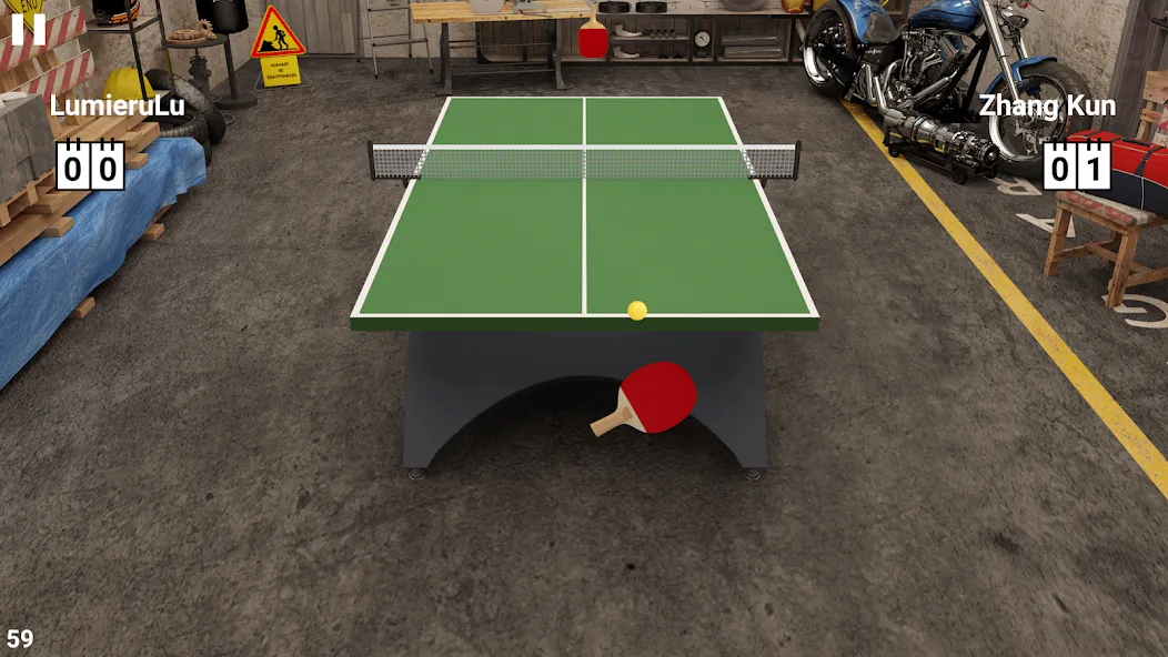 Virtual Table Tennis (Виртуальный настольный теннис)  [МОД Много денег] Screenshot 1