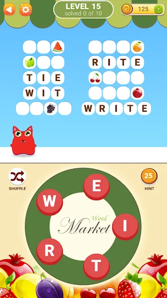 Word Market  [МОД Много денег] Screenshot 2