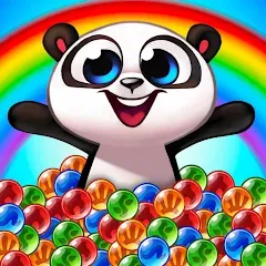 Скачать взломанную Bubble Shooter: Panda Pop! (Панда Поп)  [МОД Mega Pack] - стабильная версия apk на Андроид
