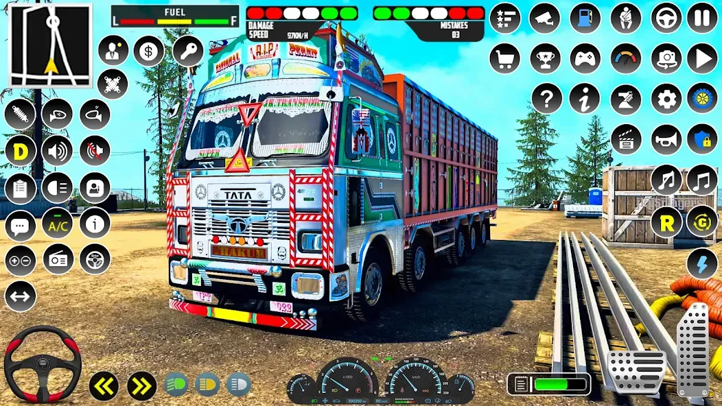 Indian Truck Driver Simulator  [МОД Unlocked] Screenshot 4