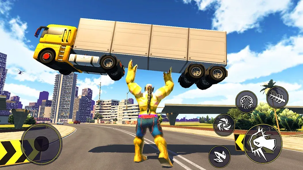 Super City Hero:superhero Game (упер Сити Герой)  [МОД Mega Pack] Screenshot 2