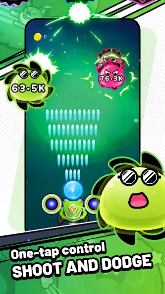 Slime Boom - Kick Slime (Слайм Бум)  [МОД Бесконечные монеты] Screenshot 2