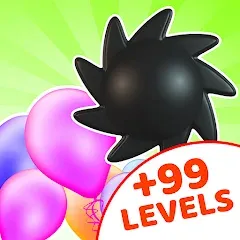 Скачать взломанную Bounce and pop - Puff Balloon  [МОД Бесконечные монеты] - последняя версия apk на Андроид