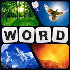 Скачать взлом Puzzle: 4 pics 1 word offline  [МОД Unlimited Money] - стабильная версия apk на Андроид