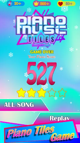 RaptorGamer Piano Tiles (РапторГеймер Пьяно Тайлс)  [МОД Меню] Screenshot 5