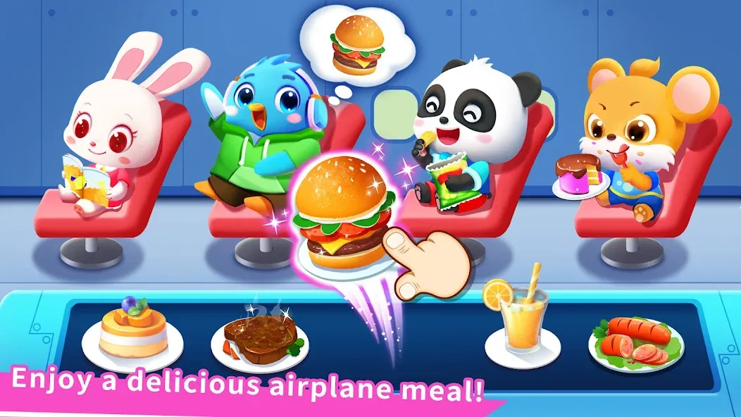 Baby Panda's Airport  [МОД Много денег] Screenshot 2