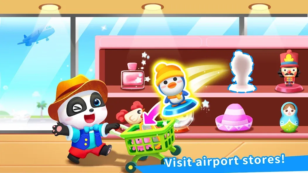 Baby Panda's Airport  [МОД Много денег] Screenshot 5