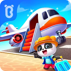 Взломанная Baby Panda's Airport  [МОД Много денег] - полная версия apk на Андроид