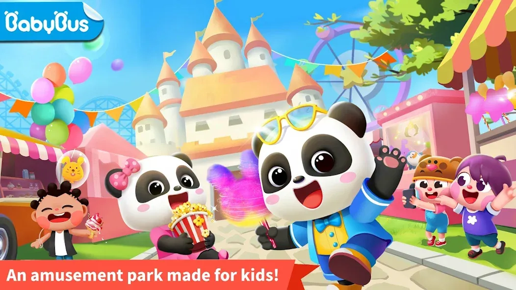 Baby Panda's Fun Park  [МОД Меню] Screenshot 1