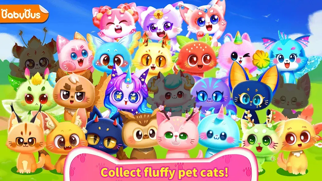 Little Panda's Cat Game  [МОД Mega Pack] Screenshot 1