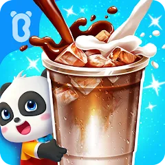 Взломанная Baby Panda’s Summer: Café  [МОД Menu] - стабильная версия apk на Андроид