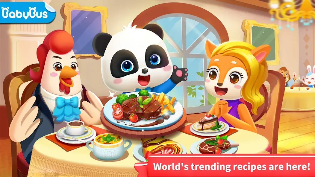 Little Panda's World Recipes  [МОД Меню] Screenshot 1