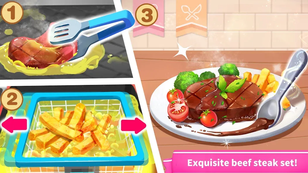 Little Panda's World Recipes  [МОД Меню] Screenshot 2