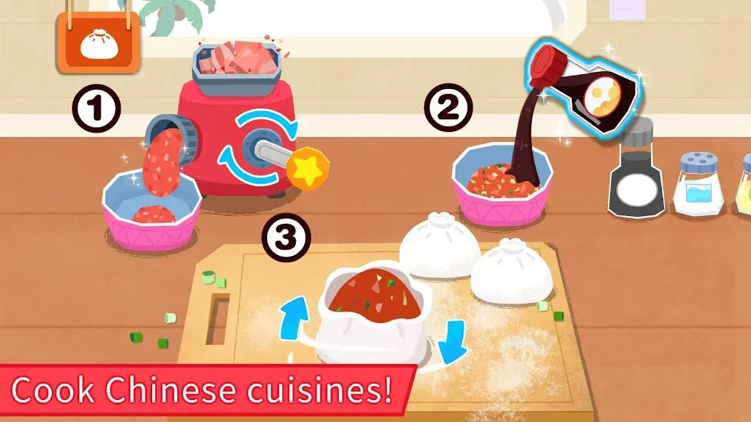 Baby Panda's Breakfast Cooking  [МОД Много денег] Screenshot 4