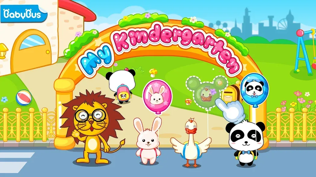 Baby Panda Kindergarten  [МОД Много денег] Screenshot 1