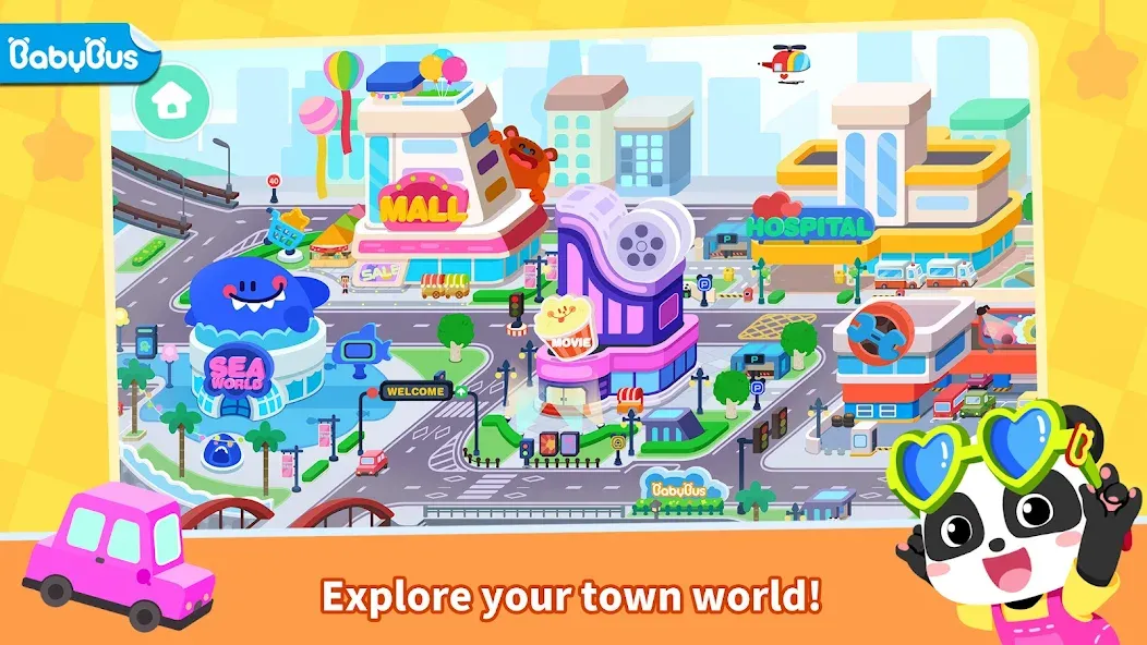 Little Panda's Town: My World  [МОД Меню] Screenshot 1