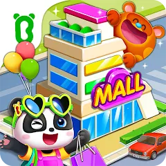 Взлом Little Panda's Town: Mall  [МОД Много денег] - стабильная версия apk на Андроид