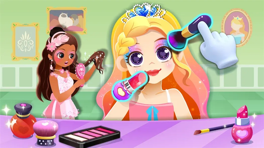 Little Panda: Princess Makeup  [МОД Много денег] Screenshot 2