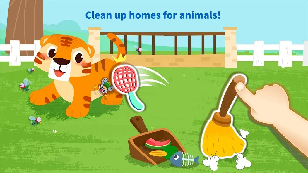 Baby Panda: Care for animals  [МОД Много монет] Screenshot 4