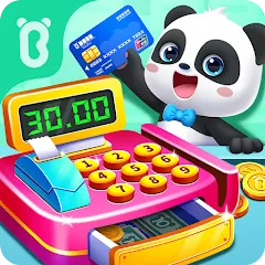 Скачать взломанную Baby Panda's Supermarket  [МОД Unlimited Money] - стабильная версия apk на Андроид