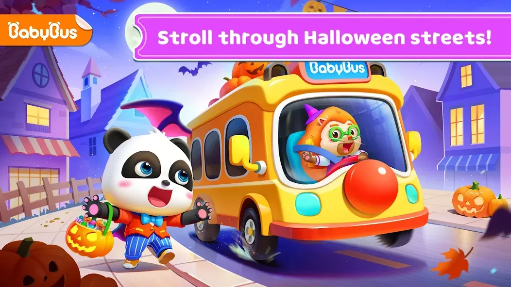 Baby Panda's School Bus  [МОД Все открыто] Screenshot 1