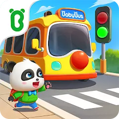 Взлом Baby Panda's School Bus  [МОД Все открыто] - последняя версия apk на Андроид