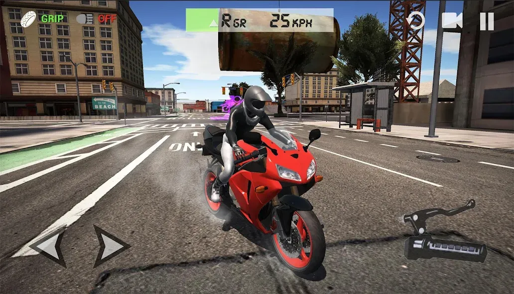 Ultimate Motorcycle Simulator (Ультимативный Мотоциклетный Симулятор)  [МОД Unlimited Money] Screenshot 1