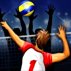 Взломанная Volleyball Championship (Волейбольный чемпионат)  [МОД Unlocked] - полная версия apk на Андроид