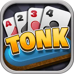 Взломанная Tonk Multiplayer Card Game (Тонк многопользовательская карточная игра)  [МОД Бесконечные деньги] - полная версия apk на Андроид