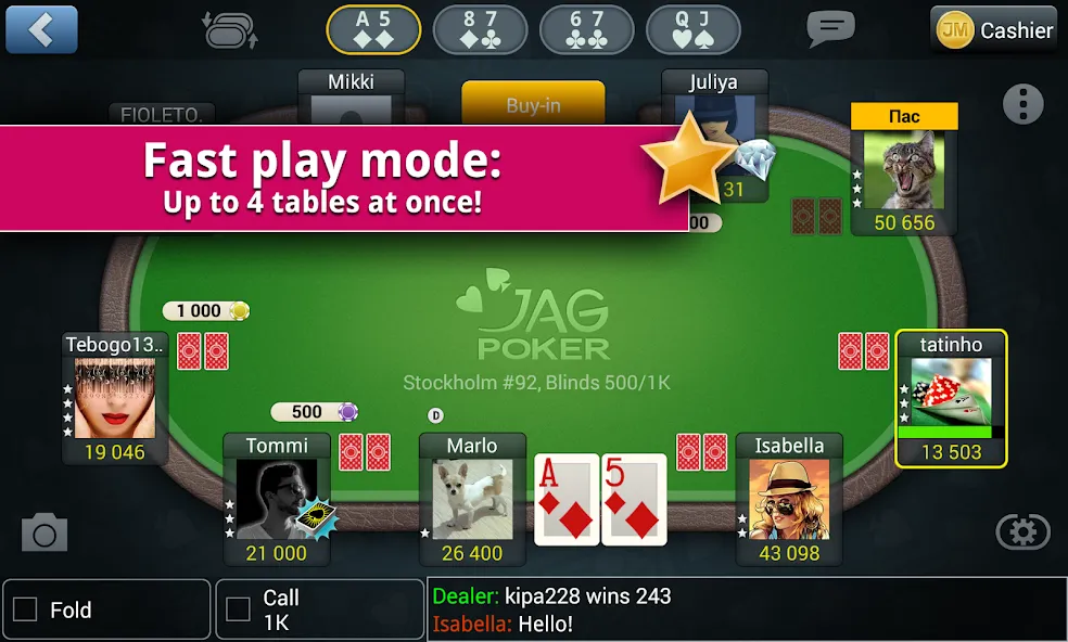 Jag Poker HD (Яг Покер ХД)  [МОД Mega Pack] Screenshot 2