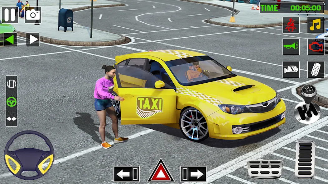 City Taxi Games-Taxi Car Games (Сити Такси Игры)  [МОД Unlocked] Screenshot 2