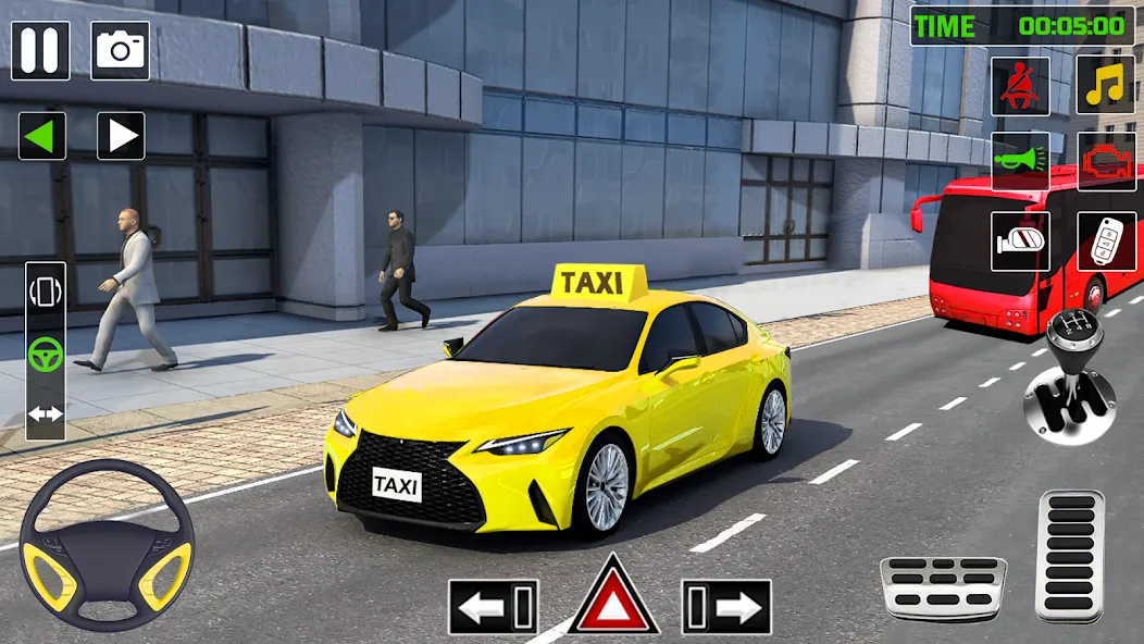 City Taxi Games-Taxi Car Games (Сити Такси Игры)  [МОД Unlocked] Screenshot 3