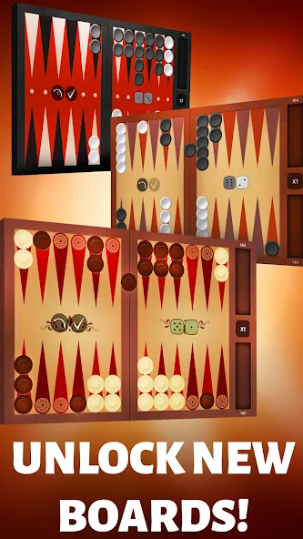 Backgammon Offline  [МОД Unlimited Money] Screenshot 1