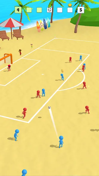 Super Goal: Fun Soccer Game (Супер Гол)  [МОД Меню] Screenshot 2