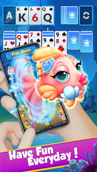 Solitaire - Klondike Card Game (Солитер)  [МОД Mega Pack] Screenshot 3