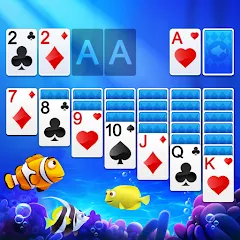 Взломанная Solitaire  [МОД Unlocked] - полная версия apk на Андроид