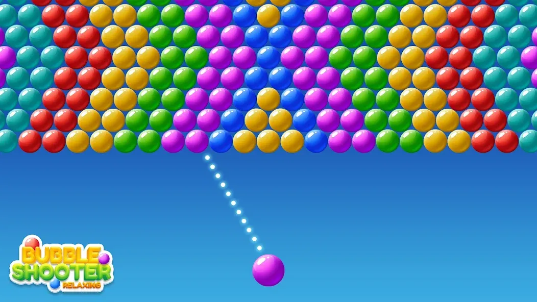 Bubble Shooter Relaxing (Бабл Шутер Релаксинг)  [МОД Unlimited Money] Screenshot 2