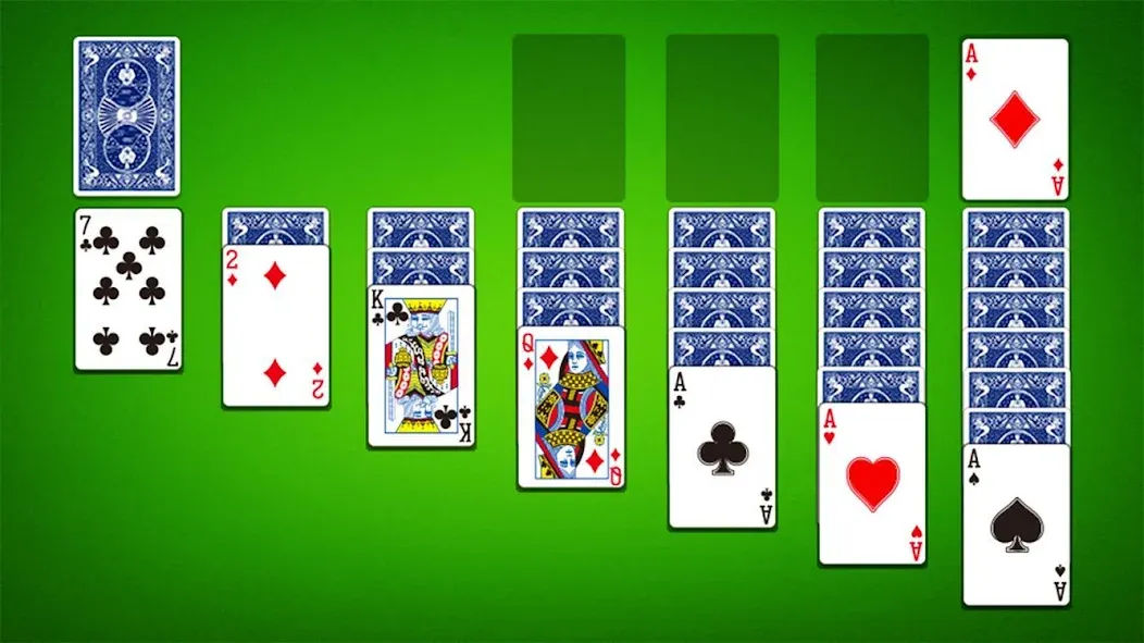 Classic Solitaire: Card Games  [МОД Много денег] Screenshot 2