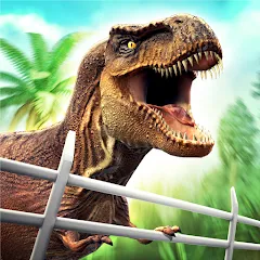 Скачать взломанную Jurassic Dinosaur: Dino Game (Динозавры юрского периода)  [МОД Много монет] - последняя версия apk на Андроид