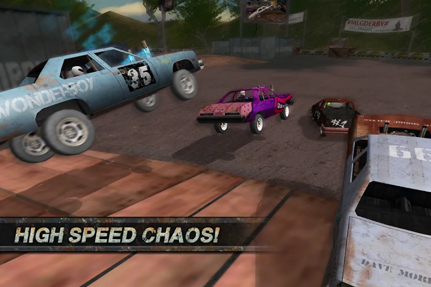 Demolition Derby: Crash Racing (Демолиция Дерби)  [МОД Много монет] Screenshot 4