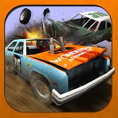 Взломанная Demolition Derby: Crash Racing (Демолиция Дерби)  [МОД Много монет] - полная версия apk на Андроид