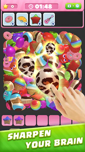 Bubble Burst：Match 3D  [МОД Много монет] Screenshot 3