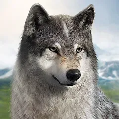 Скачать взломанную Wolf Game: Wild Animal Wars (Вулф Гейм)  [МОД Mega Pack] - последняя версия apk на Андроид