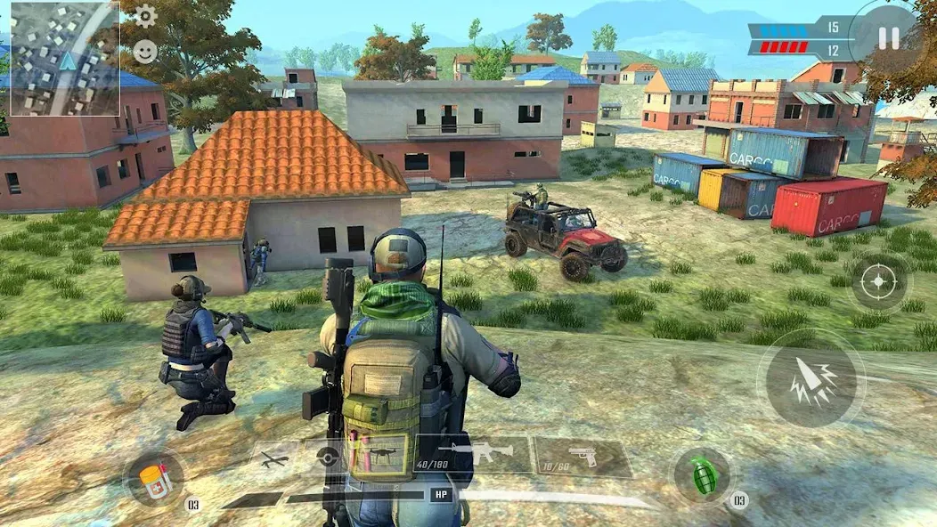 Commando War Army Game Offline  [МОД Unlimited Money] Screenshot 3